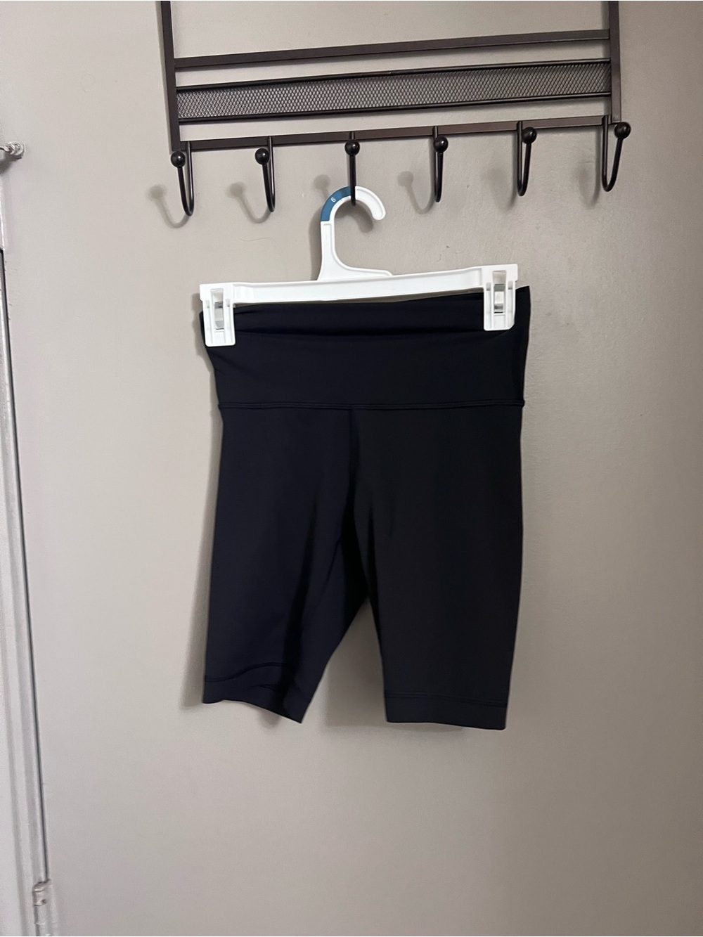 lululemon athletica Black High-Rise Bike Shorts